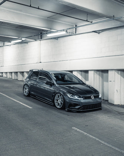 Zaero ZA-VW-GOLF-75-R-FS VW GOLF R MK7.5 EVO-1 GLOSS BLACK FRONT SPLITTER