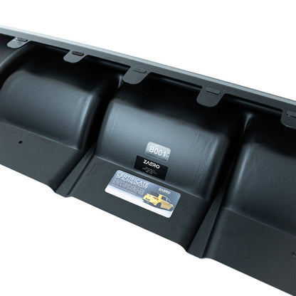 Zaero ZD-7.5-DIF VW GOLF R MK7.5 EVO-1 GLOSS BLACK REAR DIFFUSER