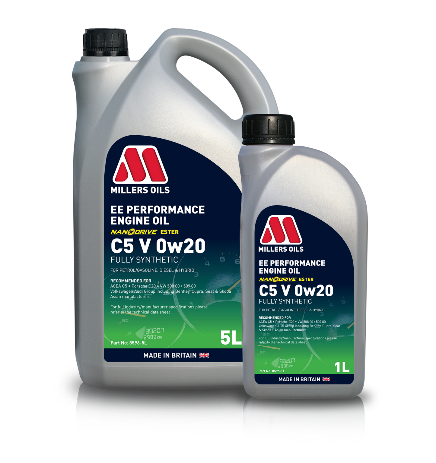Millers Oils 8596 EE Performance C5 V 0w20 Engine Oil
