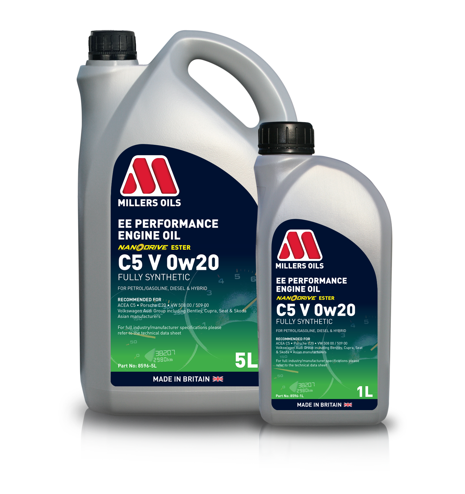 Millers Oils 8596 EE Performance C5 V 0w20 Engine Oil