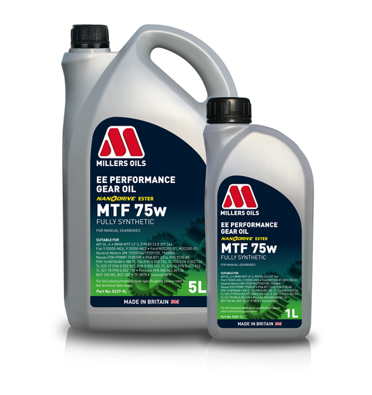 Millers Oils 8327 EE Performance MTF 75w Fully Synthetic Gear Oil