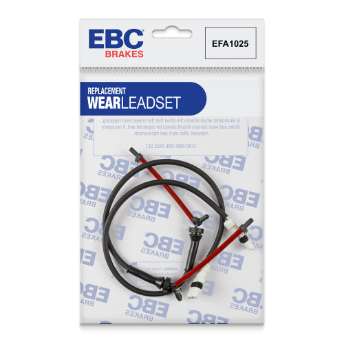 EBC EFA1025 WEAR LEAD SET FOR PORSCHE