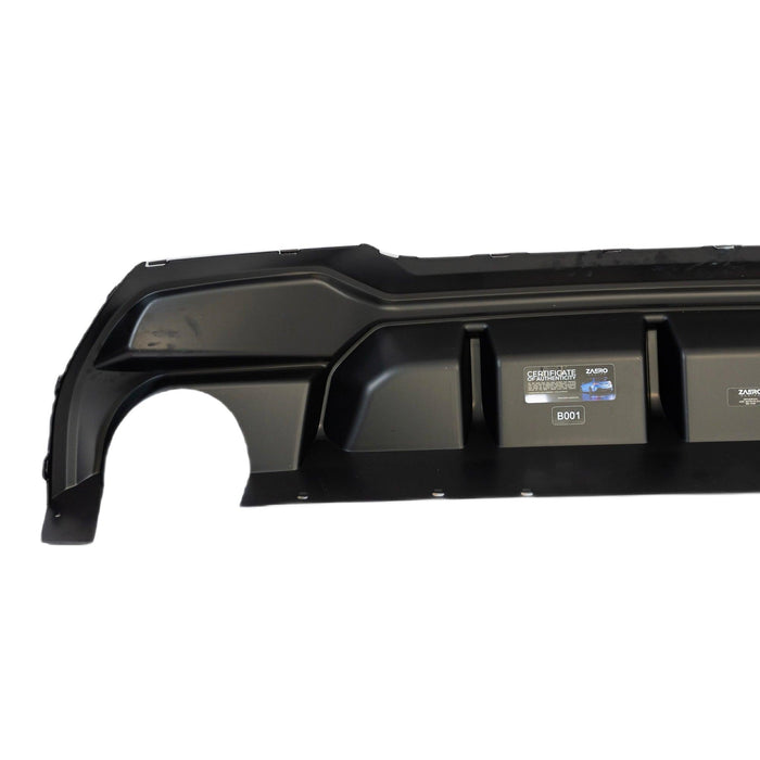 Zaero ZA-F4X-PRE-LCI-DE-DF BMW M135I 128TI 120D 120I DUAL EXIT F40 EVO-1 GLOSS BLACK REAR DIFFUSER