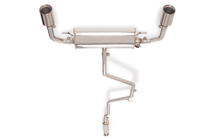 Stone Exhaust Ford 1.5T MK4 Focus Dual Exit Single Tailpipe Valvetronic Catback Exhaust System