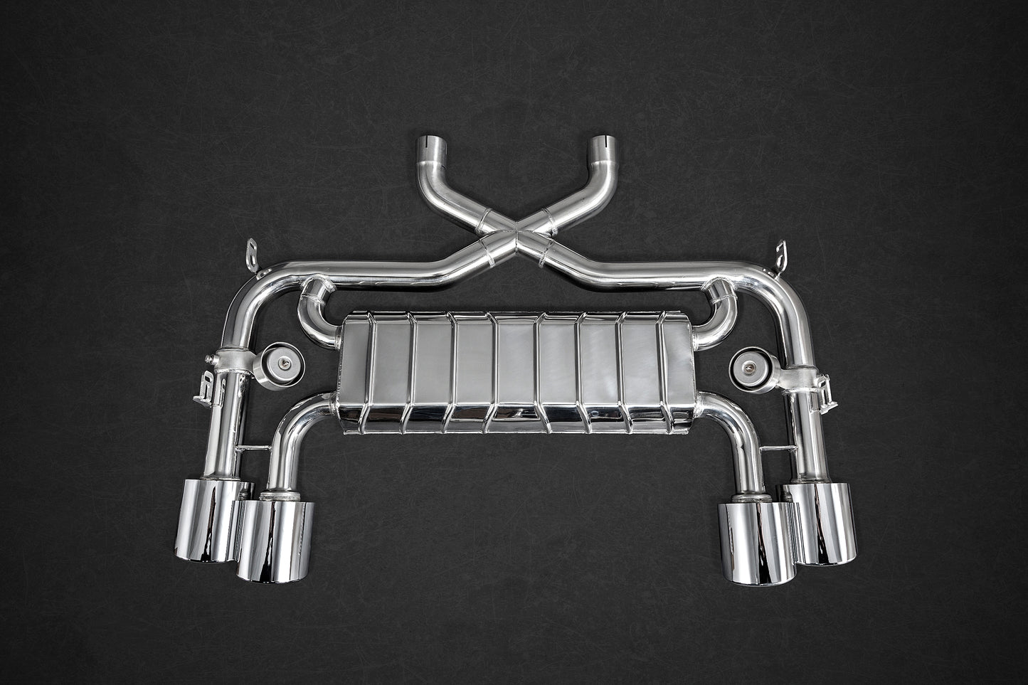 Capristo 02JA02803032 Jaguar F-Type V8S Valved Exhaust with Sports Cats 100 Cell and X Pipe (CES3) 