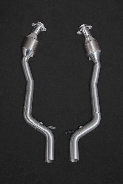 Capristo 02JA02803032 Jaguar F-Type V8S Valved Exhaust with Sports Cats 100 Cell and X Pipe (CES3) 