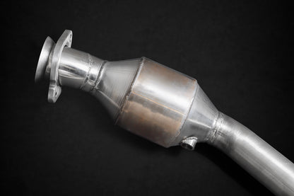 Capristo 02JA02803032 Jaguar F-Type V8S Valved Exhaust with Sports Cats 100 Cell and X Pipe (CES3) 