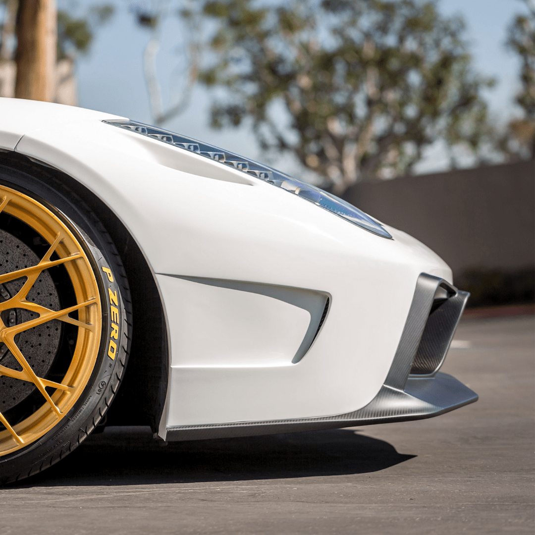 Vorsteiner FRV1110 Ferrari 458 Italia VX Carbon Fiber Front Bumper w/ Front Spoiler | ML Performance