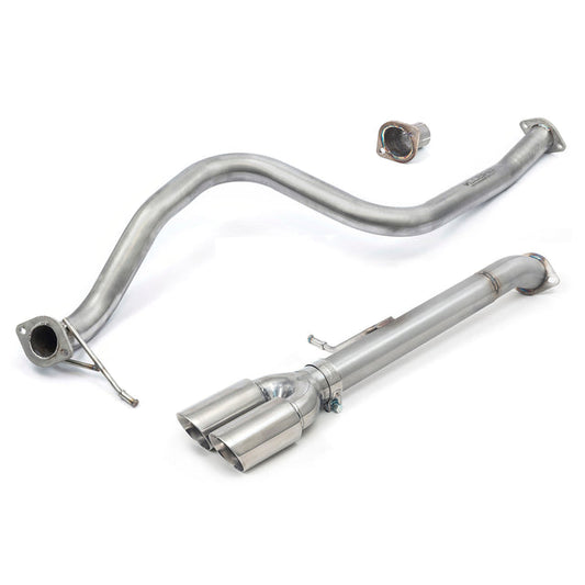 Cobra Sport Ford Fiesta (Mk8) 1L EcoBoost Hybrid mHEV ST-Line (ST Style) Venom Box Delete Twin Tip GPF Back Performance Exhaust