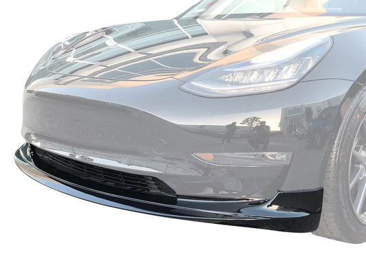 UNPLUGGED PERFORMANCE UP-M3-301-1.1 FRONT SPOILER URETHANE FOR TESLA MODEL 3