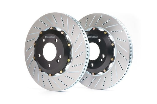 Girodisc A2-123DS 2Piece Rotor Kit; Rear | ML Performance Car Parts