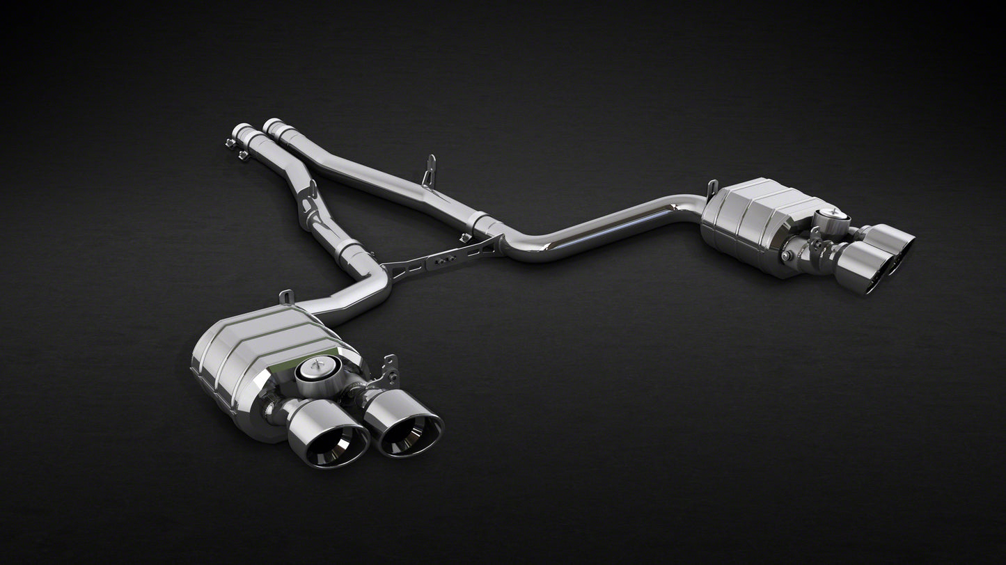Capristo 02MA09303001 Maserati Ghibli Valved Exhaust with Mid-Pipes (CES3) 