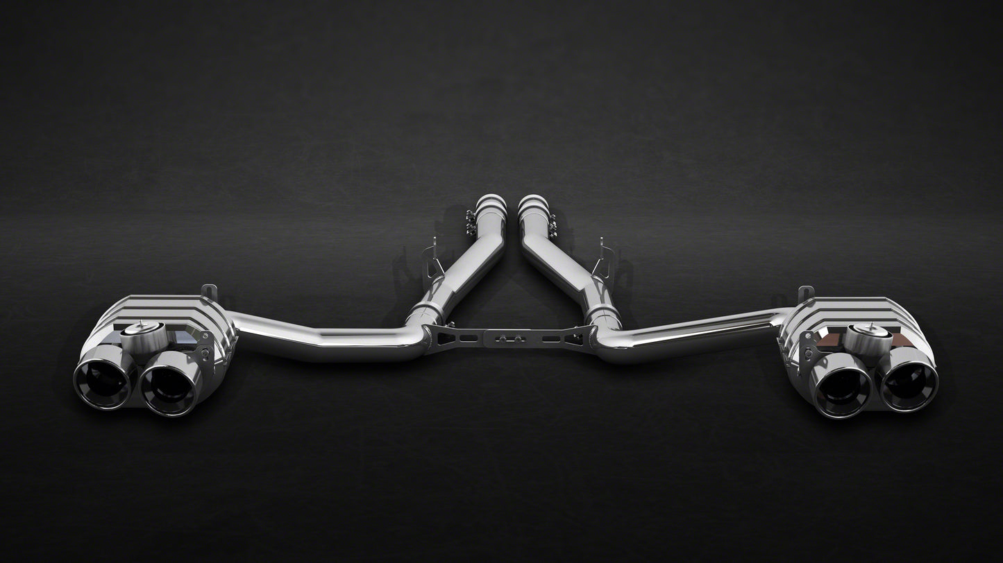 Capristo 02MA09303001 Maserati Ghibli Valved Exhaust with Mid-Pipes (CES3) 