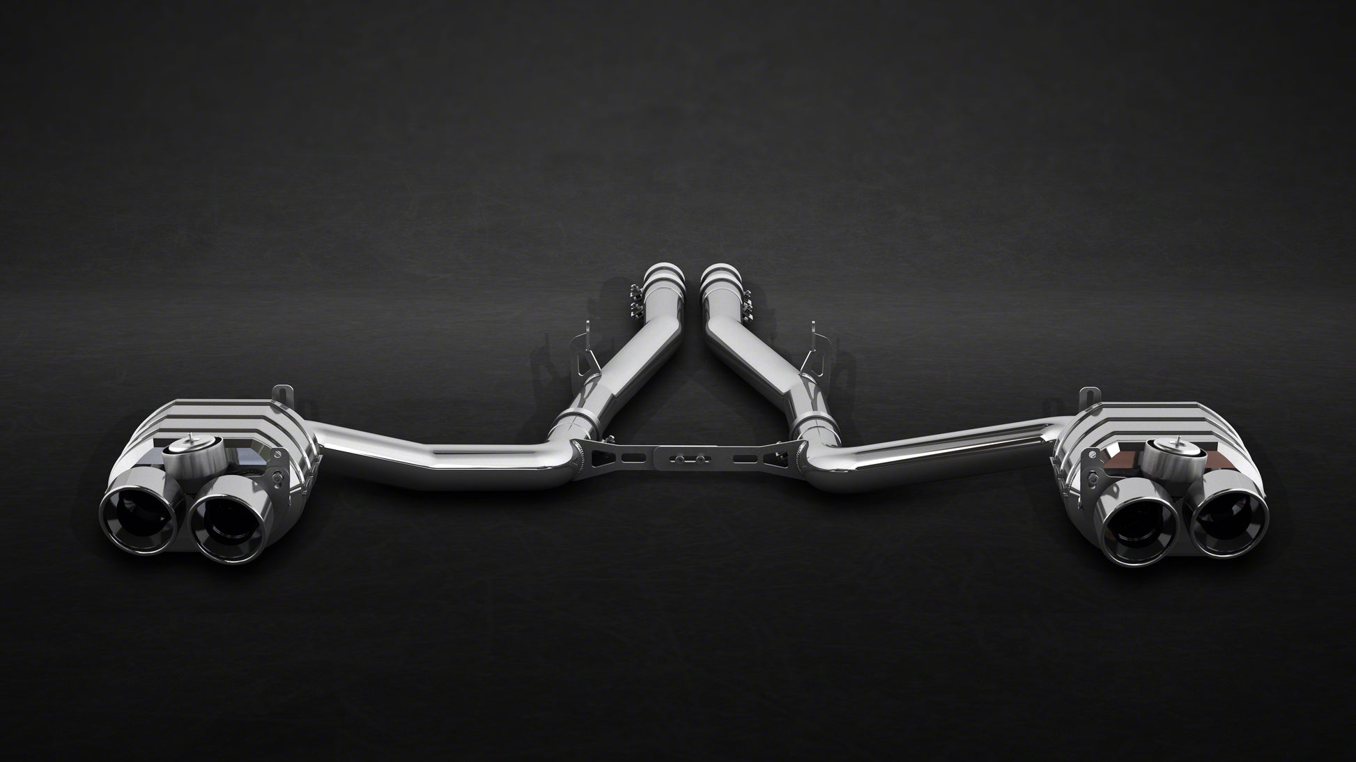 Capristo 02MA09303001 Maserati Ghibli Valved Exhaust with Mid-Pipes (CES3) 