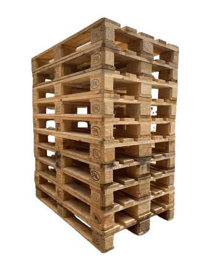 Grade A Used Wood Pallets - 10 Pcs