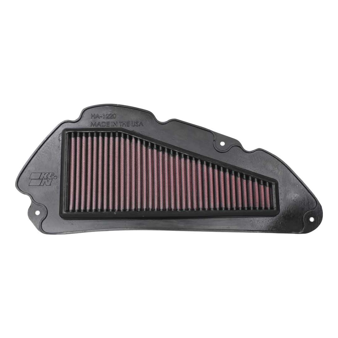 K&N HA-1220 High-Flow Original Lifetime Engine Air Filter - HONDA SH125i 125