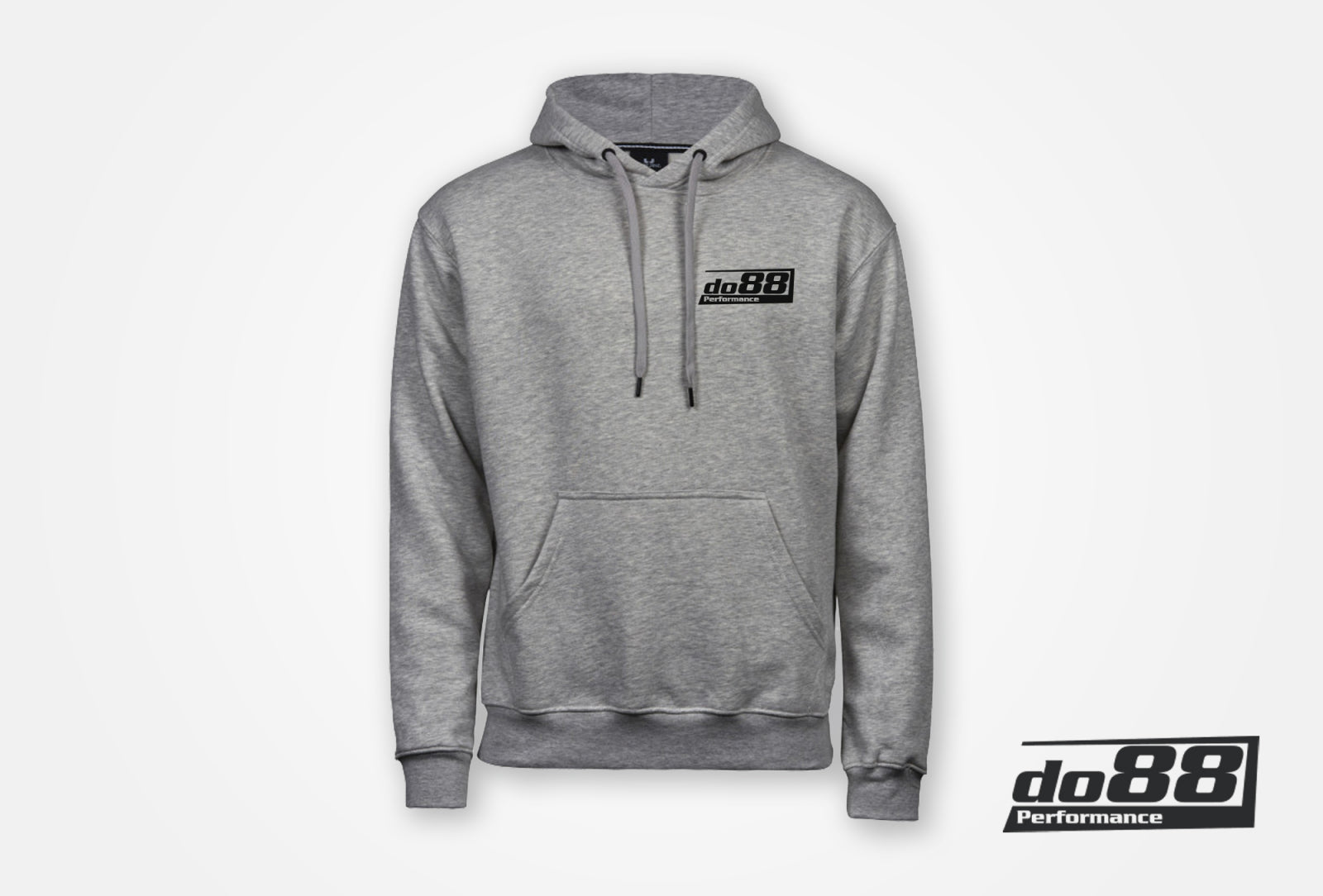 DO88 Hoodie-Grey-M Grey Hoodie by do88, Medium