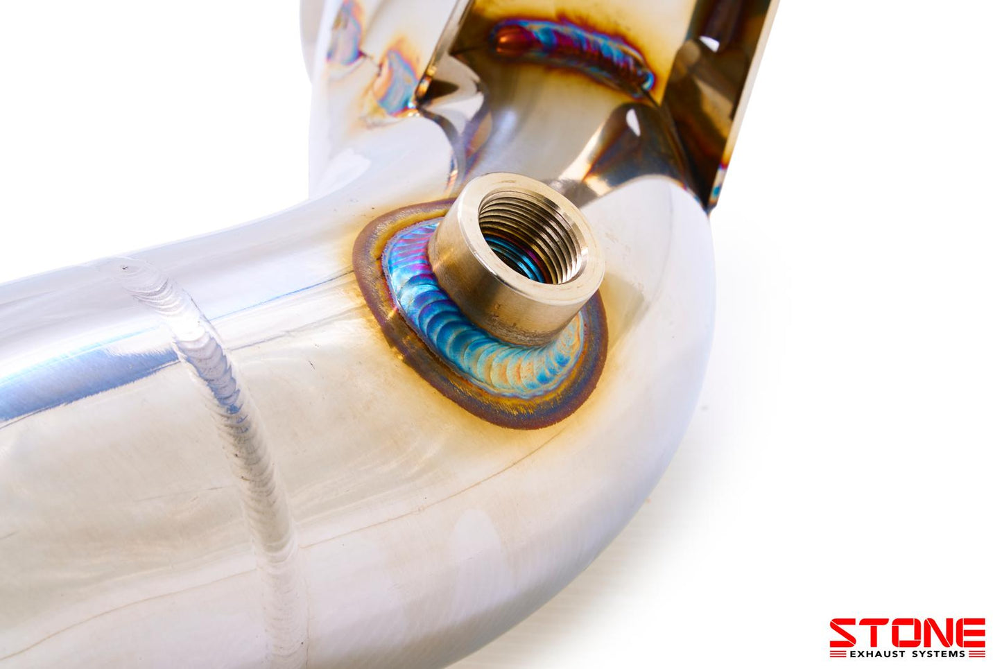 Stone Exhaust Mercedes-Benz M139 W/S/C206 Eddy Catalytic Downpipe (Inc. C43)