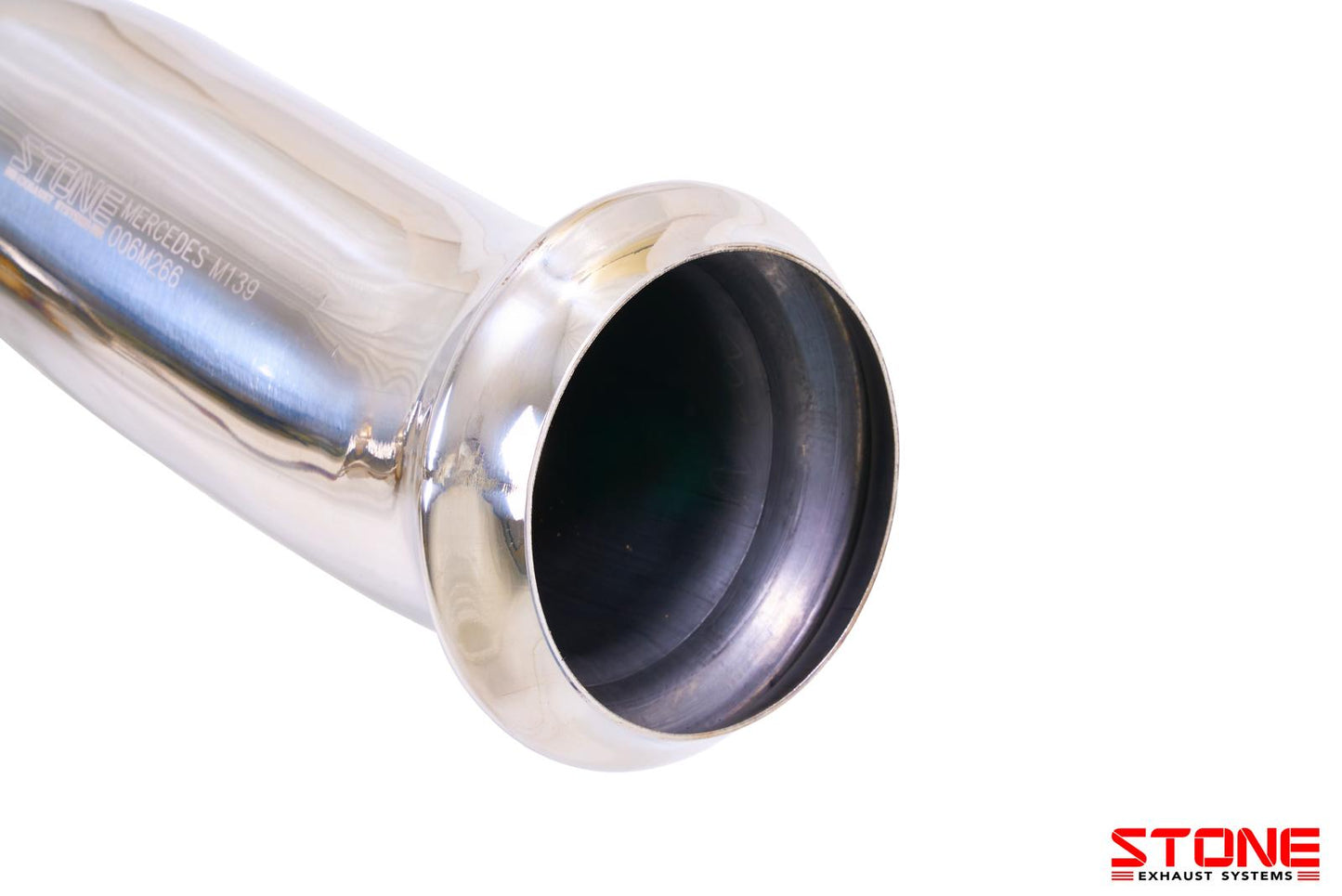 Stone Exhaust Mercedes-Benz M139 W/S/C206 Eddy Catalytic Downpipe (Inc. C43)