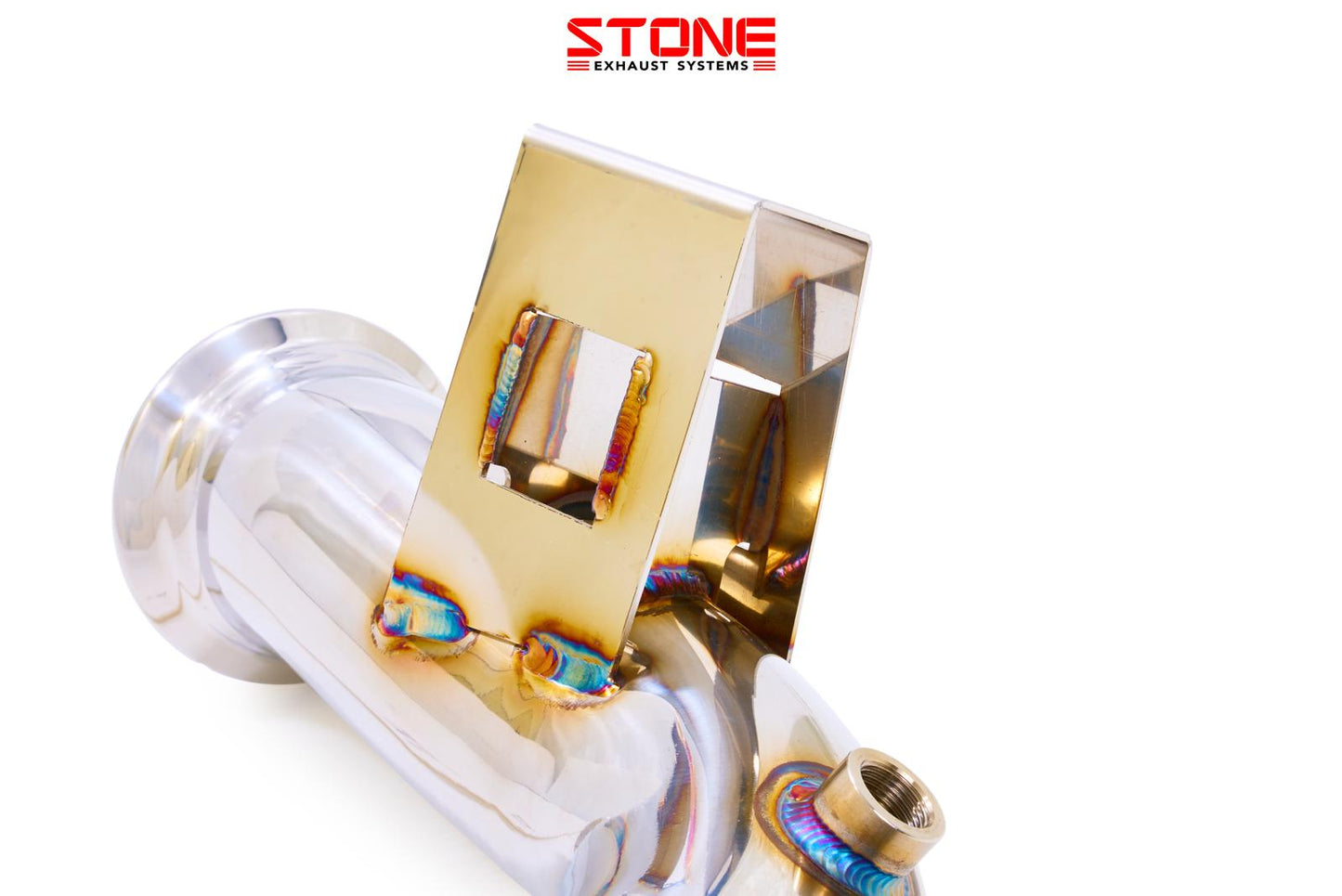 Stone Exhaust Mercedes-Benz M139 W/S/C206 Eddy Catalytic Downpipe (Inc. C43)