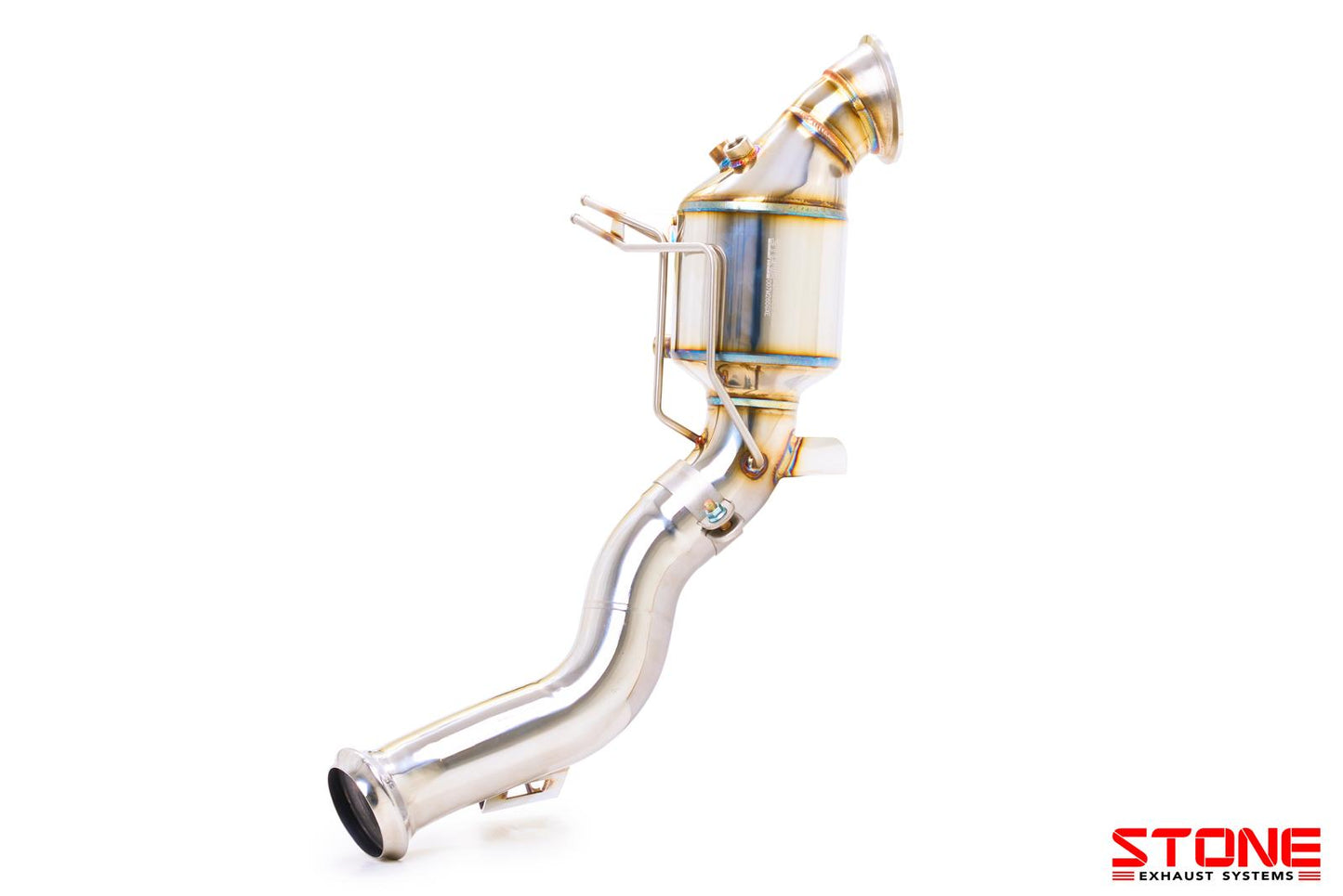 Stone Exhaust Mercedes-Benz M139 W/S/C206 Eddy Catalytic Downpipe (Inc. C43)