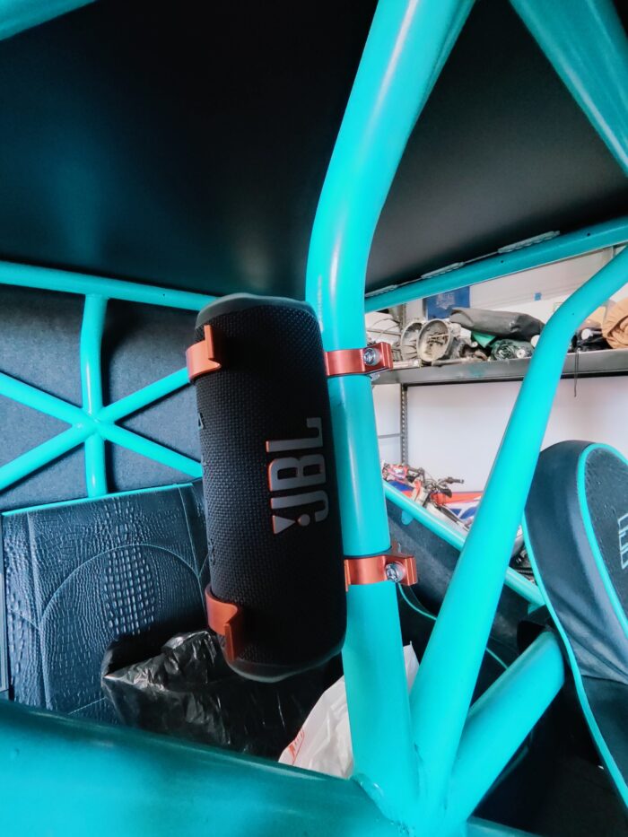 VTT Billet Roll Bar Mounts for JBL Flip 3-6, Helmet, etc