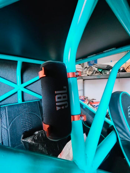 VTT Billet Roll Bar Mounts for JBL Flip 3-6, Helmet, etc