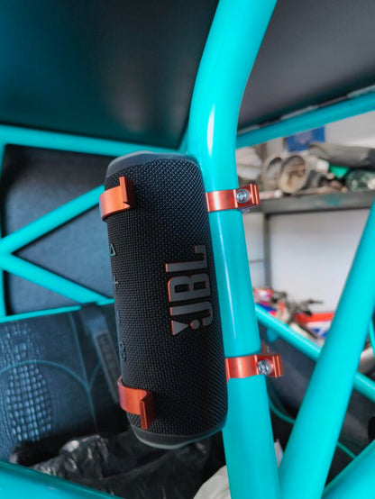 VTT Billet Roll Bar Mounts for JBL Flip 3-6, Helmet, etc