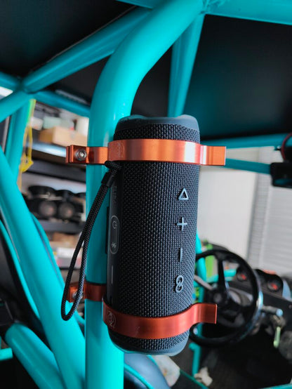 VTT Billet Roll Bar Mounts for JBL Flip 3-6, Helmet, etc