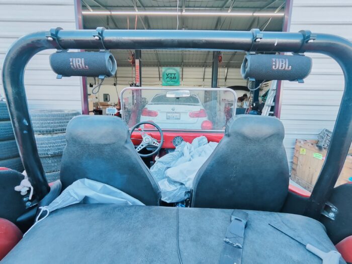 VTT Billet Roll Bar Mounts for JBL Flip 3-6, Helmet, etc