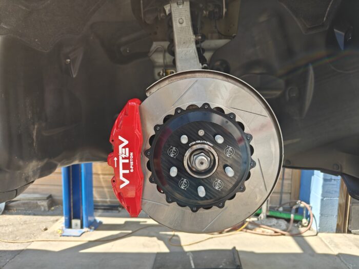 VTT-BMW-TESLA-FRONT-BRAKE-1 VTTEV Tesla Model 3/Y Range Extending / Performance Ultimate Lightweight Front Brake Kit