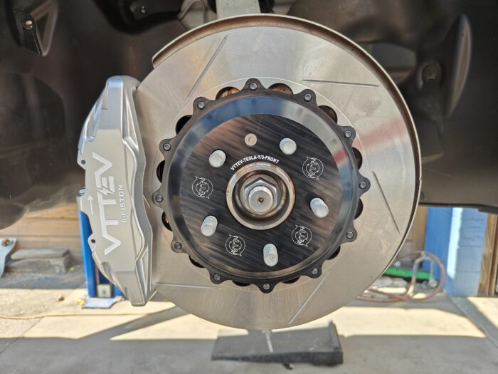 VTT-BMW-TESLA-FRONT-BRAKE-1 VTTEV Tesla Model 3/Y Range Extending / Performance Ultimate Lightweight Front Brake Kit