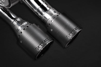 Capristo 02AU09403001 Audi S8 (D4) Valved Exhaust, Mid Pipes, and Carbon Tips (CES3) 