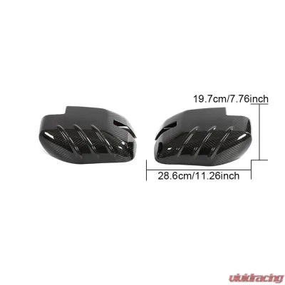 Vivid Racing VR-BRNC-605 VR Aero Carbon Fiber Side Mirror Covers Ford Bronco Outerbanks | Badlands | Sasquatch 2021-2024