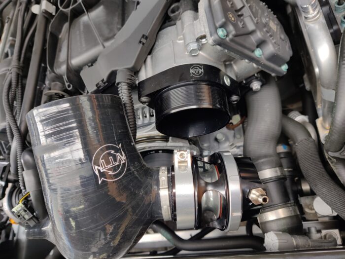 VTT-A90-CP-BOV A90/91 Supra Single Piece Silicone Charge Pipe BOV Version