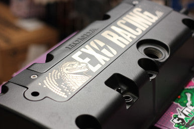 Exoracing Engraved Flush Spark Plug Cover For Honda Ep3 Dc5 K20 K24