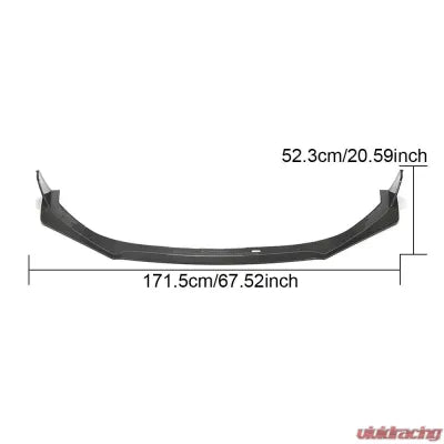 Vivid Racing VR-BRZ-690 VR Aero Carbon Fiber Front Lip Spoiler Subaru BRZ 2013-2020