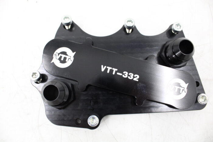 VTT-B58-OIL-COOLER-PLATE Billet B58 Gen 1 and Gen 2 Remote Oil Cooler Adapter