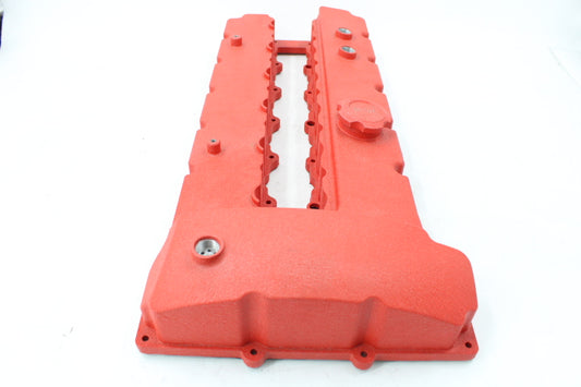 VTT Modular Cast Aluminum CNC Valve Cover - Wrinkle Red