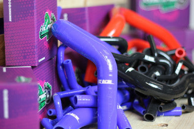 Exoracing Black Silicone Hose Kit For Honda Civic Fn2 K20z4 14pc