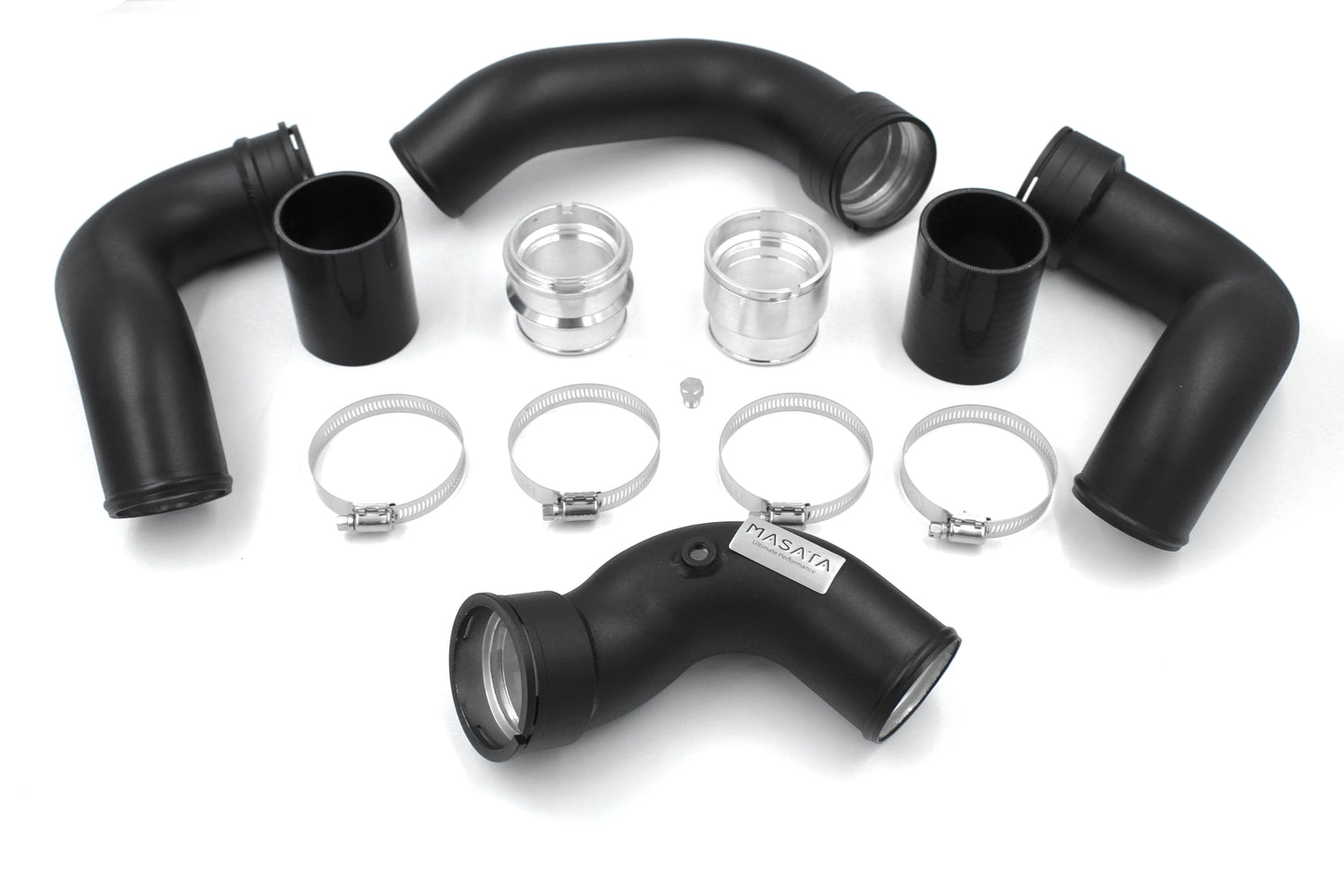 Masata Mercedes-Benz 1.8T W204 C200 C250 Aluminium Chargepipe & Turbo to Intercooler Pipe