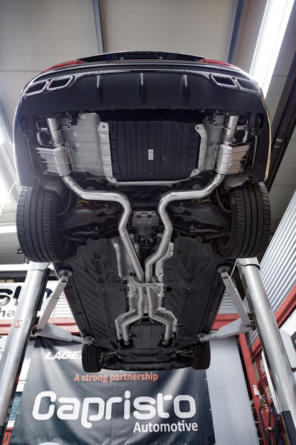 Capristo 02MB02003010 Mercedes AMG C63 (W205) BiTurbo Valved Exhaust (Catback) (CES3) 