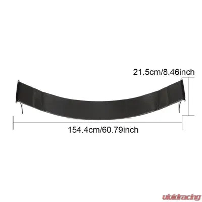 Vivid Racing VR-911991S-622 VR Aero Carbon Fiber Rear Spoiler for OEM Hydraulics Porsche 991 Turbo | Turbo S 2014-2016