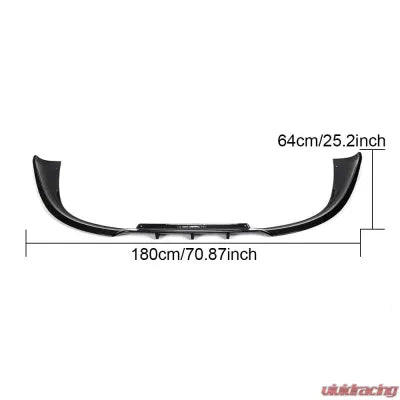 Vivid Racing VR-911992-610 VR Aero Carbon Fiber Rear Diffuser Porsche 992 Carrera All Models 2019-2023