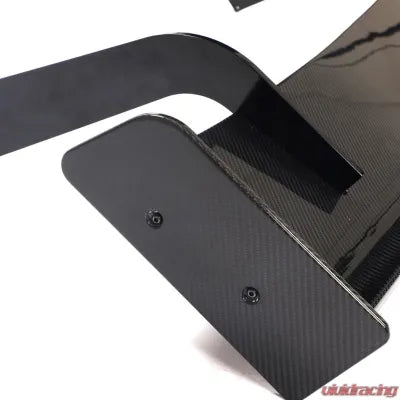 Vivid Racing VR-9119914S-629 VR Aero Carbon Fiber Rear Swan Neck GT Wing Porsche 991 Carrera All Models Coupe 2013-2018