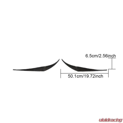 Vivid Racing VR-GT3-601 VR Aero Carbon Fiber Front Bumper Canards Porsche 991 GT3 GT3RS 2014-2016