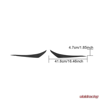 Vivid Racing VR-911-601 VR Aero Carbon Fiber Front Bumper Canards Porsche 991 Turbo 2014-2015