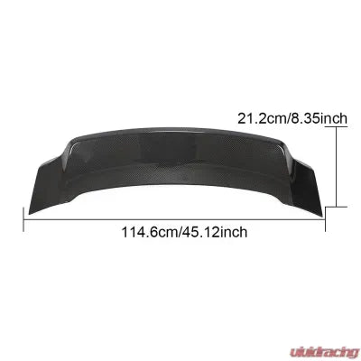 Vivid Racing VR-9119914S-602 VR Aero Carbon Fiber Duckbill Rear Trunk Spoiler Porsche 911 | 991 Carrera 4 S 4S Coupe 2-Door 2016-2018