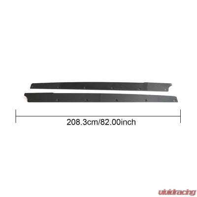 Vivid Racing VR-TESLA3-630 VR Aero Carbon Fiber Side Skirt Tesla Model 3 2023+