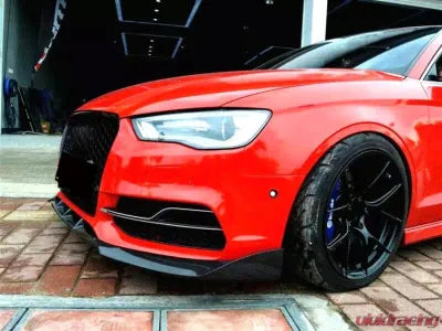 Vivid Racing VR-A3S3-601 VR Aero Carbon Fiber Front Lip Spoiler Audi S3 | A3 Sline Sedan 2014-2016